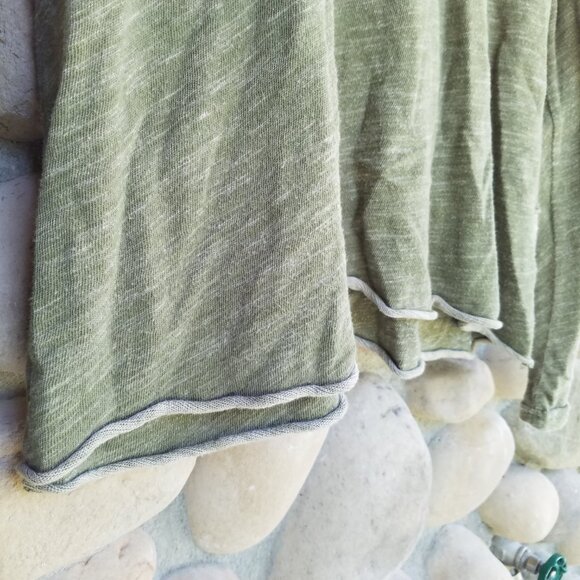 FREE PEOPLE Olive Green Cowl Neck Pull-Over Sweater ONE BODY UN Corp - Picture 12 of 12